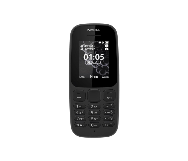 NOKIA 105 Black 2017 Dual Sim - 388694 - zdjęcie 2